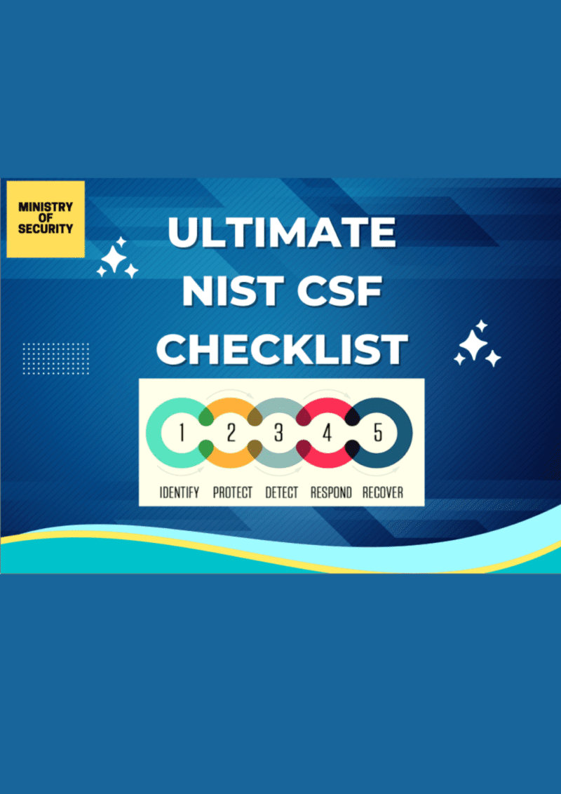 NIST CSF Checklist