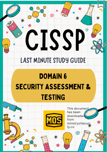 CISSP Domain 6 Notes