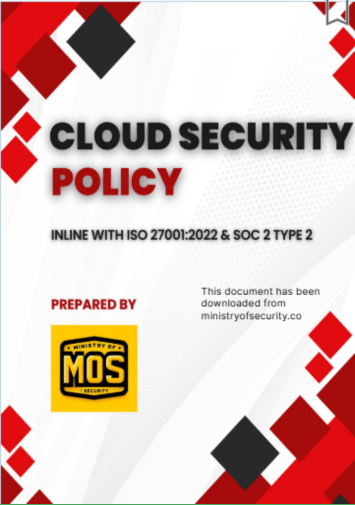 Cloud Security Policy