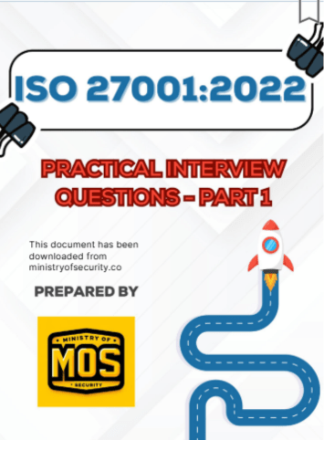 ISO 27001_2022 Interview Questions Part 1